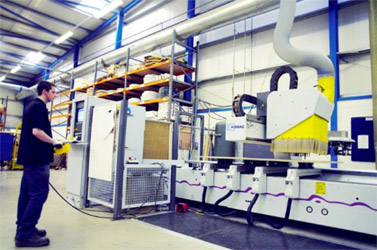 Efficient panel conveyance system