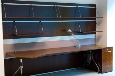 Wenge workwall